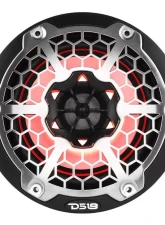 DS18 HYDRO Black 300 Watts 6.5" 2-Way Marine Speakers with Integrated RGB LED Lights                                     - NXL-6M/BK - Image 2