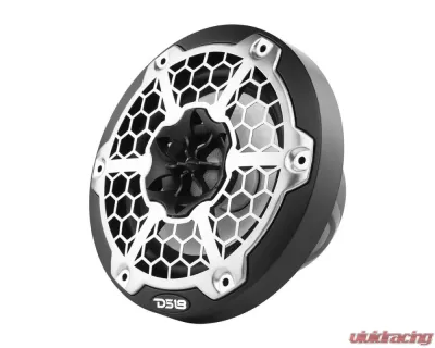 DS18 HYDRO Black 300 Watts 6.5" 2-Way Marine Speakers with Integrated RGB LED Lights - NXL-6M/BK