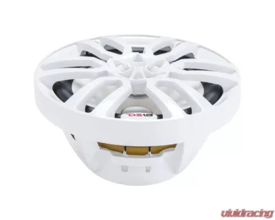 DS18 HYDRO White 300 Watts 6.5" 2-Way Marine Speakers with Integrated RGB LED Lights - NXL-6