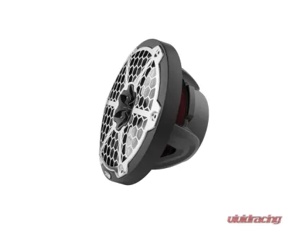 DS18 HYDRO Black 375 Watts 8" 2-Way Marine Speakers with Integrated RGB LED Lights - NXL-8M/BK