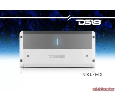 DS18 NXL 2-Channel Full-Range Class D IPX5 Marine and Powersports Amplifier 2 x 250 Watts Rms @ 4-Ohm - NXL-M2