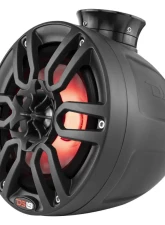 DS18 HYDRO Black 6.5" 300 Watts Short Marine Towers with Flat and Pole Mount RGB LED Lights                                     - NXL-PS6BK - Image 3