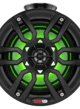 DS18 HYDRO Black 6.5" 300 Watts Short Marine Towers with Flat and Pole Mount RGB LED Lights                                     - NXL-PS6BK - Image 5