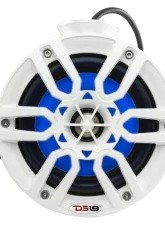DS18 HYDRO White 6.5" 300 Watts Short Marine Towers with Flat and Pole Mount RGB LED Lights                                     - NXL-PS6W - Image 3