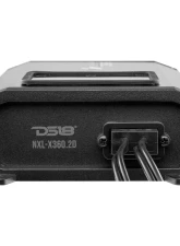 DS18 2-Channel Class D Full-Range 180x2 RMS Marine Waterproof Amplifier                                     - NXL-X360.2D - Image 5