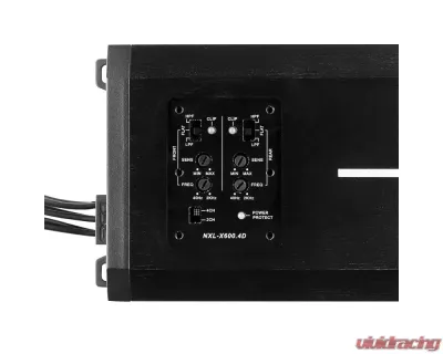 DS18 4x150 Watts RMS 4 Ohm 1600 Watts Peak Class D Full-Range 4-Channel Marine Waterproof Amplifier - NXL-X600.4D