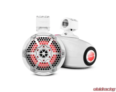 DS18 450 Watts White Hydro 6.5" Neodymium Marine Towers Speaker - NXL-X6TPNEO/WH