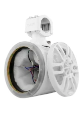 DS18 White Hydro 6.5" Marine Tower with Integrated RGB LED Lights No Speakers                                     - NXL-X6TP/WH.NS - Image 2