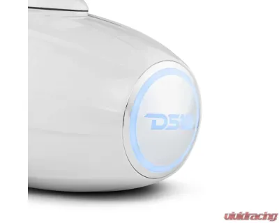 DS18 300 Watts White Hydro 6.5" Marine Towers with Integrated RGB LED Lights - NXL-X6TP/WH