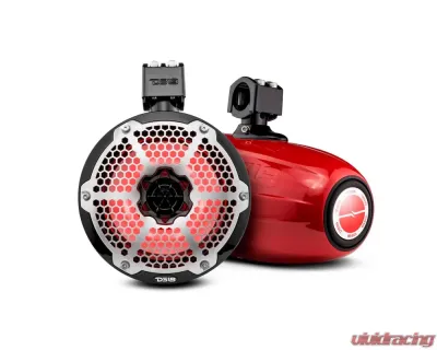DS18 550 Watts White Hydro 8" Neodymium Marine Towers Speaker - NXL-X8TPNEO/WH