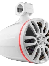 DS18 NXL 8" Marine and Powersports Empty Tower LED RGB Lights -White                                     - NXL-X8TP/WH.NS - Image 5