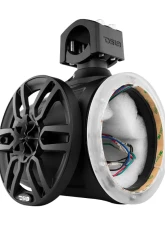 DS18 8" Black Marine Tower with Integrated RGB LED Lights                                     - NXL-X8TP/BK.NS - Image 3