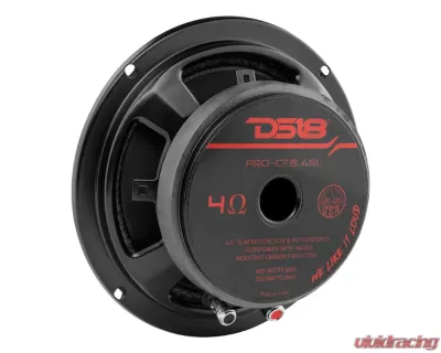 DS18 PRO 6.5 Inch Slim Carbon Fiber Water resistant Cone Mid-Bass Loudspeaker - PRO-CF6.4SL