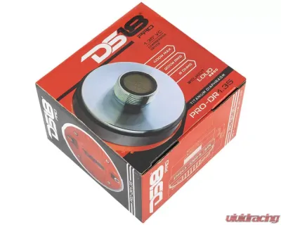 DS18 PRO 1" 400 Watts 8-Ohm Twist On Throat Compression Driver with 1.35" Titanium Voice Coil - PRO-DR1.35