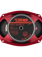 DS18 PRO 6x9" 550 Watts 2-Ohm Shallow Water resistant Cone Mid-Range Loudspeaker                                     - PRO-SM69.2 - Image 3
