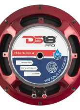 DS18 PRO 8" 550 Watts 2-Ohm Shallow Water resistant Cone Mid-Range Loudspeaker                                     - PRO-SM8.2 - Image 5