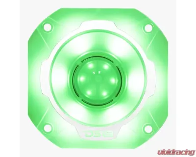 DS18 PRO 480 Watts 4-Ohm 1.5" VC Aluminum Super Bullet Tweeter with RGB LED Lights - PRO-TW3L