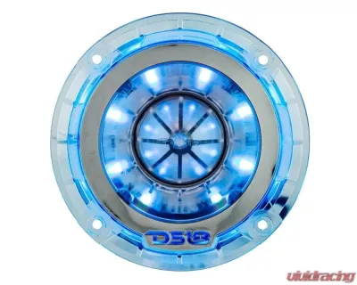 DS18 Pro 560 Watts 4-Ohm 1.75" VC Titanium Super Bullet Tweeter with RGB LED Lights - PRO-TW4L
