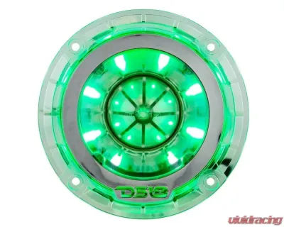 DS18 Pro 560 Watts 4-Ohm 1.75" VC Titanium Super Bullet Tweeter with RGB LED Lights - PRO-TW4L