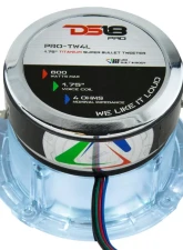 DS18 Pro 560 Watts 4-Ohm 1.75" VC Titanium Super Bullet Tweeter with RGB LED Lights                                     - PRO-TW4L - Image 9