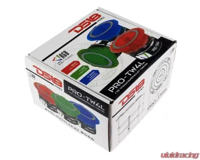 DS18 Pro 560 Watts 4-Ohm 1.75" VC Titanium Super Bullet Tweeter with RGB LED Lights - PRO-TW4L