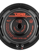 DS18 PRO 10" 4-Ohm SVC Water Resistant Cone Neodymium Woofer                                     - PRO-W10.4SNEO - Image 3