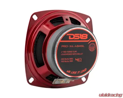 DS18 PRO-X 4 Inch Shallow Mid-Range Loudspeaker - PRO-X4.4BMSL