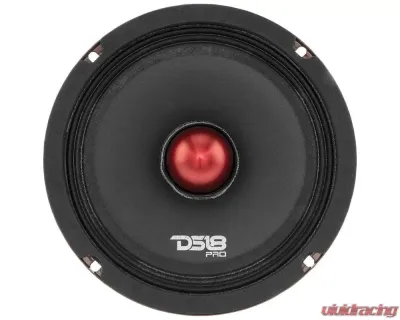 DS18 PRO-X 6.5" 500 Watts 4-Ohm Shallow Mid-Range Loudspeaker with Bullet - PRO-X6.4BMSL