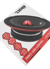 DS18 PRO-X 6.5" 500 Watts 4-Ohm Shallow Mid-Range Loudspeaker with Bullet                                     - PRO-X6.4BMSL - Image 5