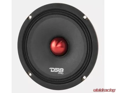 DS18 PRO-X 6.5" 500 Watts 4-Ohm Shallow Mid-Range Loudspeaker with Bullet - PRO-X6.4BMSL