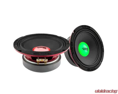 DS18 PRO-X 6.5" Mid-Range Loudspeaker with RGB Light Dust Cap 250 Watts Rms 4-Ohm - PRO-X6.4RGBCAP