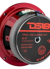 DS18 PRO-X 6.5" Mid-Range Loudspeaker with RGB Light Dust Cap 250 Watts Rms 4-Ohm                                     - PRO-X6.4RGBCAP - Image 4