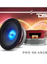 DS18 PRO-X 6.5" Mid-Range Loudspeaker with RGB Light Dust Cap 250 Watts Rms 4-Ohm                                     - PRO-X6.4RGBCAP - Image 7