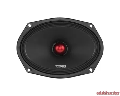 DS18 PRO-X 6X9" 700 Watts 4-Ohm Mid-Range Loudspeaker with Bullet and Grill - PRO-X694BM