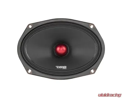 DS18 PRO-X 6X9" 700 Watts 4-Ohm Mid-Range Loudspeaker with Bullet and Grill - PRO-X694BM