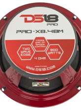DS18 PRO-X 8" 550 Watts 4-Ohm Mid-Range Loudspeaker with Bullet                                     - PRO-X8.4BM - Image 3