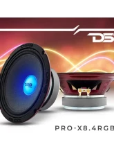 DS18 PRO-X 8" Mid-Range Loudspeaker with RGB Light Dust Cap 275 Watts Rms 4-Ohm                                     - PRO-X8.4RGBCAP - Image 6