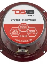 DS18 PRO-X 8" 550 Watts 8-Ohm Sealed Back Mid-Range Loudspeaker                                     - PRO-X8MSE - Image 4