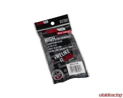 DS18 Rca Ultra Flex Y Connector - RCA-1F2M