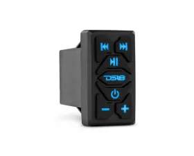 DS18 Marine And Powersports Waterproof Rocker Switch Bluetooth Audio Receiver With Controls