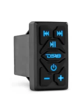 DS18 Marine And Powersports Waterproof Rocker Switch Bluetooth Audio Receiver With Controls                                     - RKS-BT - Image 10