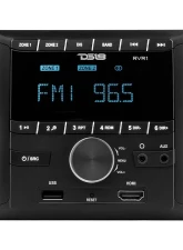 DS18 RV and Trailers Headunit 2.75" LCD screen , 2 Zones, 4 volts Output,HDMI, BT, RDS 4 X 50 Watts                                     - RV.R1 - Image 2