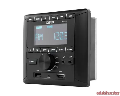DS18 RV and Trailers Headunit 2.75" LCD screen , 2 Zones, 4 volts Output,HDMI, BT, RDS 4 X 50 Watts - RV.R1