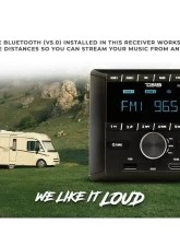 DS18 RV and Trailers Headunit 2.75" LCD screen , 2 Zones, 4 volts Output,HDMI, BT, RDS 4 X 50 Watts                                     - RV.R1 - Image 10