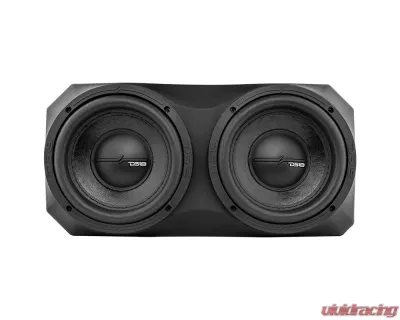 DS18 Sling Shot Loaded 2 x 6.5" Under Dash Subwoofer Enclosure 2 x ZR6.4D Included Polaris Slingshot 2015+ - SLG-UDSD6LD
