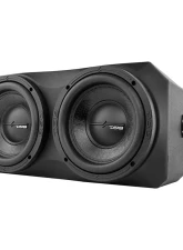 DS18 Sling Shot Loaded 2 x 6.5" Under Dash Subwoofer Enclosure 2 x ZR6.4D Included Polaris Slingshot 2015+                                     - SLG-UDSD6LD - Image 3