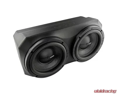 DS18 Sling Shot Loaded 2 x 6.5" Under Dash Subwoofer Enclosure 2 x ZR6.4D Included Polaris Slingshot 2015+ - SLG-UDSD6LD