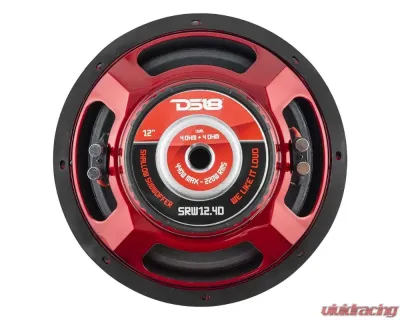 DS18 SRW 12" 900 Watts DVC 4-Ohm Shallow Subwoofer - SRW12.4D