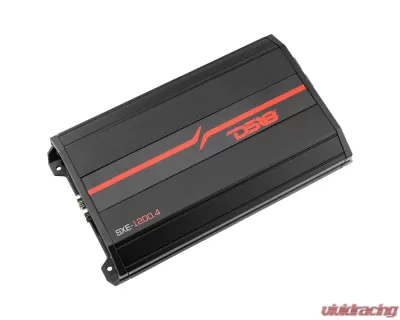 DS18 1200 Watts Black Full-Range Class AB 4-Channel Amplifier - SXE-1200.4/BK