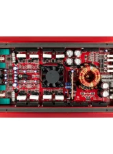 DS18 1200 Watts Red Full-Range Class AB 4-Channel Amplifier                                     - SXE-1200.4/RD - Image 2